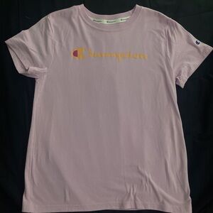 Champion Light Purple Athletic T-Shirt